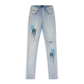 Amiri LIGHT INDIGO MA DRIP JEANS
