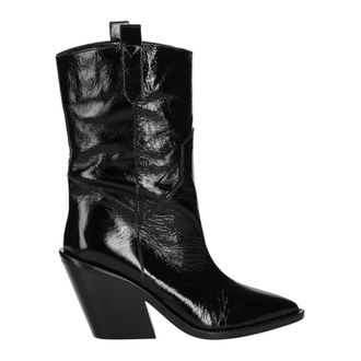 Iro Iro, Schoenen, Dames, Zwart, 36 EU, Leer, Mazola Enkellaarsjes
