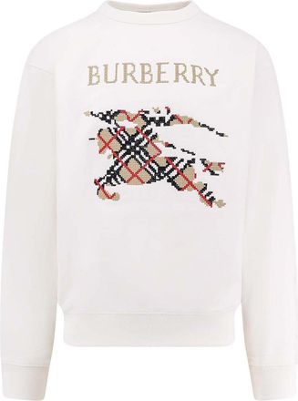 Burberry Cotton sweatshirt with logo embroidery