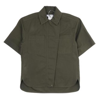 Max Mara Shirts, female, Green, Size: 2XS Short Sleeve Shirts