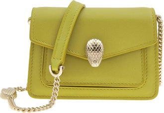 Bulgari Serpenti Forever Leather Micro Bag