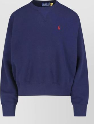 Polo Ralph Lauren sweat top hem ribbed and cuffs