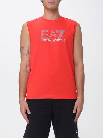 Emporio Armani Canotta in cotone con logo stampato