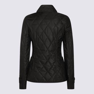 Burberry Womens Coats Black _pl