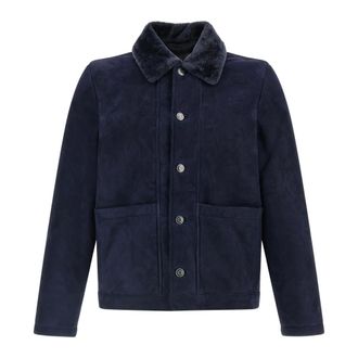 Giorgio Brato Jassen, Heren, Blauw, XL, Overshirt