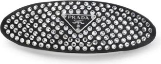 Prada Hair Accessories, female, Multicolor, Size: ONE SIZE Brass Hair Clip