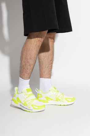 Versace Jeans Couture Sports Shoes With Logo, Mens, White