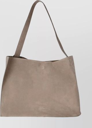 STUDIO NICHOLSON luxe suede shoulder bag