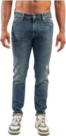 Roy Rogers Elastische Jeans - Heren - Slim Fit Jeans - Blauw - W36 - Denim - Jeans