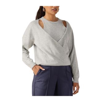 Nukus Nukus, Truien & Vesten, Dames, Grijs, L, Dames Truien & vesten Fifi Pullover