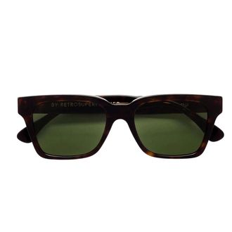 Retro Superfuture Sunglasses, unisex, Brown, Size: 52 MM America 3627 Sunglasses