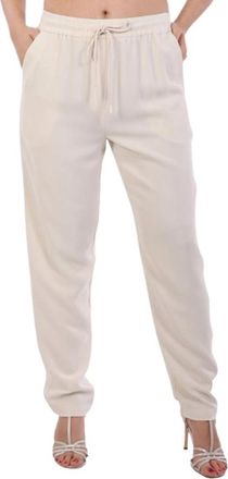 Marella Broeken > Wijde Broeken - Dames - Sweatpants - Beige - S - Broeken
