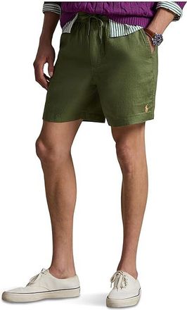 Polo Ralph Lauren 6 Polo Prepster Linen Shorts Mens Shorts Garden Trail : LG 6