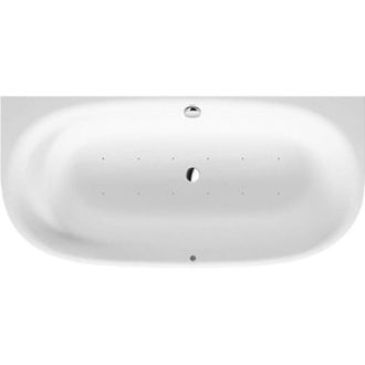 Duravit Duravit - Cape Cod Ba&ntilde;era De Hidromasaje, Pre-pared, Un Respaldo