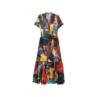 Alice & Olivia Lucy Midi Shirt Dress