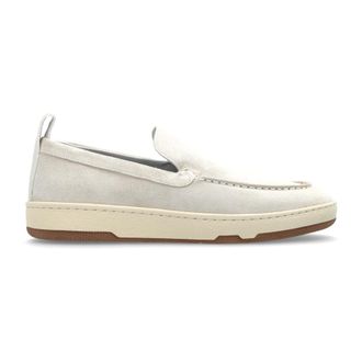 Lanvin Loafers, male, Gray, Size: 12 US Cruiser Suede Moccasins