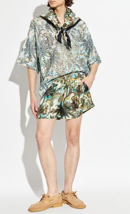 Dsquared2 Patterned Polo, Mens, Multicolour