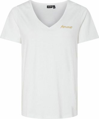 Pieces T-shirt met korte mouwen