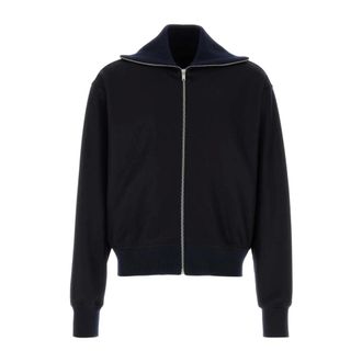 Jil Sander Cardigans, male, Blue, Size: XL Wool Cardigan