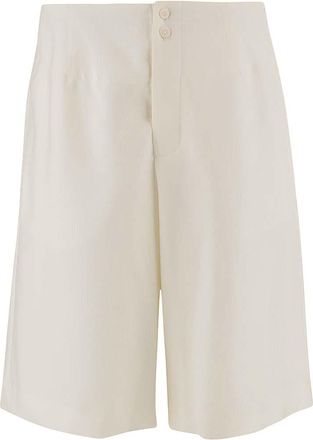 Jacquemus Beige Solid Shorts