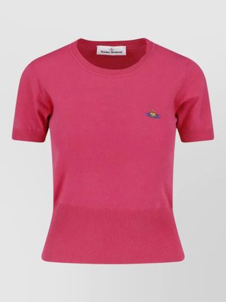 Vivienne Westwood knitwear top short sleeves crew neck