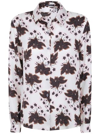 Laura Urbinati Shirt Flower Print Classic Shirt