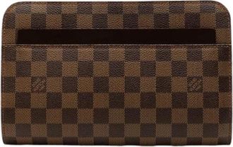 Louis Vuitton Pre-owned Clutches, female, Brown, Size: ONE SIZE Pre-owned The Saint Paul