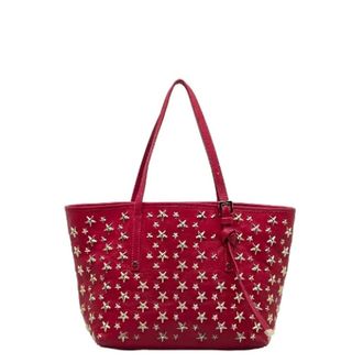 Jimmy Choo London Pre-owned Tote Bags, female, Pink, Size: ONE SIZE Pre-owned Leather handbags