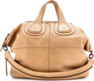 Givenchy Nightingale Leather Medium satchel - Beige