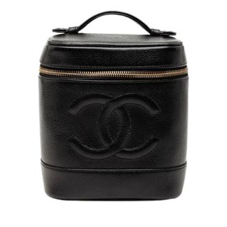 Chanel Pre-owned Handbags, female, Black, Size: ONE SIZE Pre-owned Vanity Bag