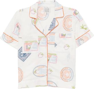 Damson Madder Camicia Chlo - Bianco