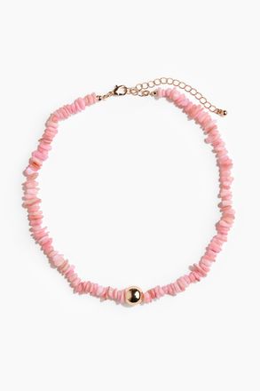H&M Halskette mit Perlen - Rosa