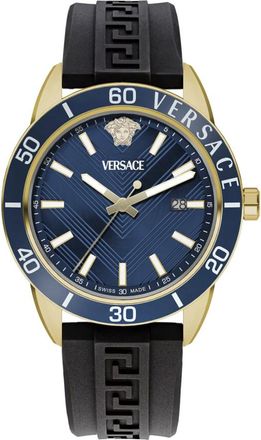 Versace Greca Urban Veyca 0224 - Heren - Horloges - Blauw - ONE Size - Accessoires