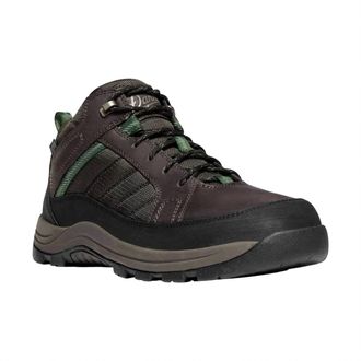 Danner Mens Riverside Steel Toe Work Shoes In Brown/green
