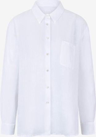 120% Lino Lang&auml;rmeliges Hemd aus Leinen