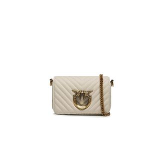 Pinko Pinko, Dames, Tassen, Wit, Maat: ONE Size Leer