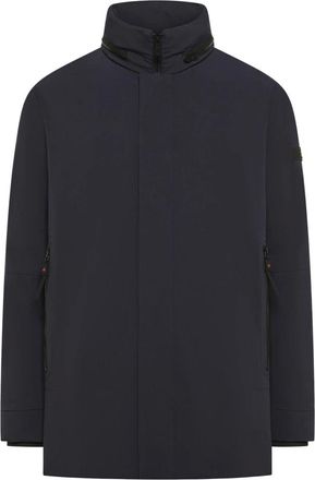 Peuterey Giubbotto medio lungo con zip nascosta - - Jackets - Uomo - Blu - S