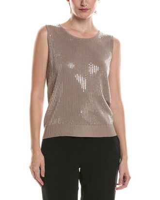 Anne Klein Sequin Top