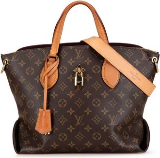 Louis Vuitton Borsa tote PM con zip e monogramma 2019 - Marrone