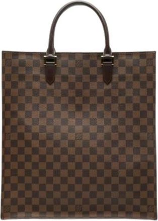 Louis Vuitton Pre-owned Tote Bags, female, Brown, Size: ONE SIZE Pre-owned Sac Plat