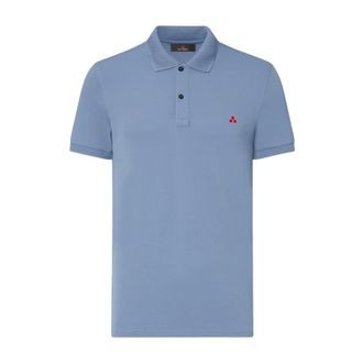 Peuterey Polo Shirts, male, Blue, Size: XL Plantago 02 Polo