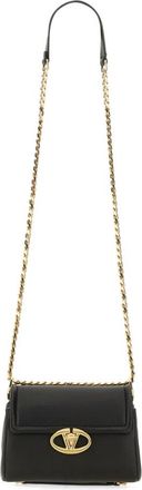 Valentino Garavani VLogo Signature Mini Schoudertas - Dames - Schoudertassen - Zwart - ONE Size - Leer - Tassen