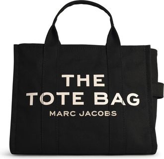 Marc Jacobs Marc Jacobs () Black Cotton Canvas Small Tote Bag