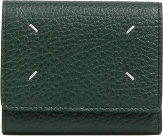 Maison Margiela Portafoglio Four Stitches - Verde