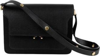 Marni Pre-owned Cross Body Bags, female, Black, Size: ONE SIZE Pre-owned Leather shoulder-bags