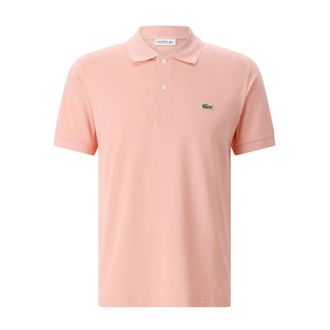 Lacoste Heren, Tops, Oranje, Maat: XL Katoen