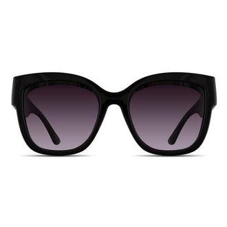 Velvet Eyewear Cat Luxe Sun Set in Black, Lavender at Nordstrom
