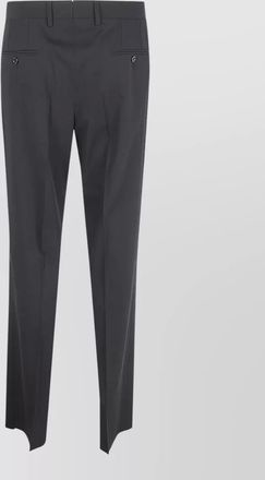 Lardini virgin wool tailored trousers