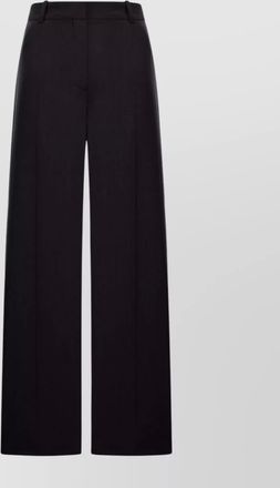 Toteme fluid trousers with wide leg and pleats