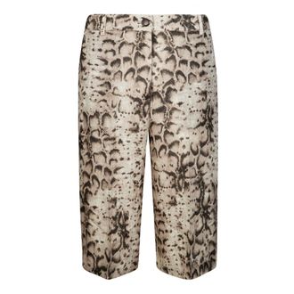 Pinko Long Shorts, female, Beige, Size: 2XS Cattolica Bermuda